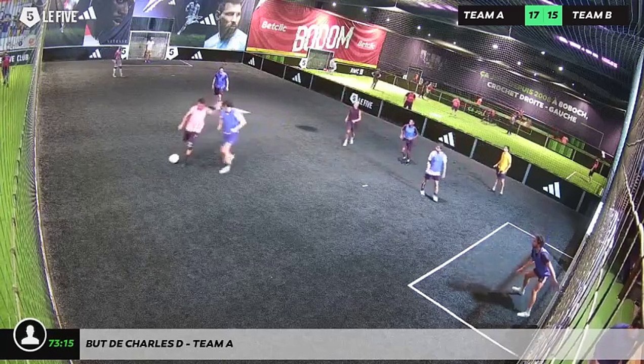 But de Charles D - Team A