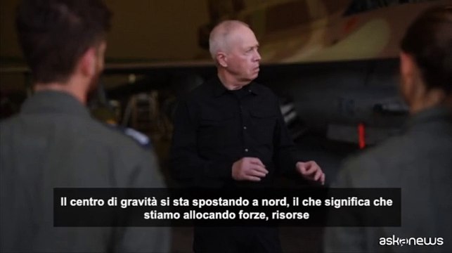Israele, ministro Difesa annuncia: La guerra si sposta a Nord