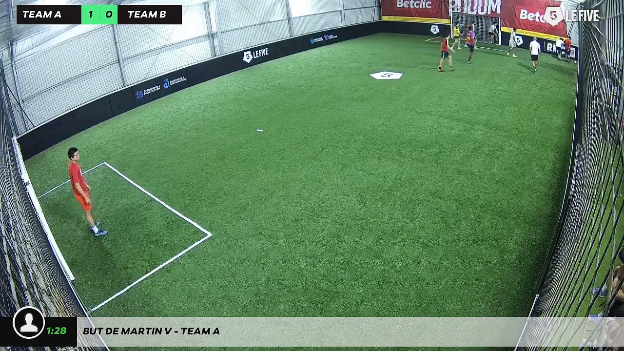 But de Martin V - Team A