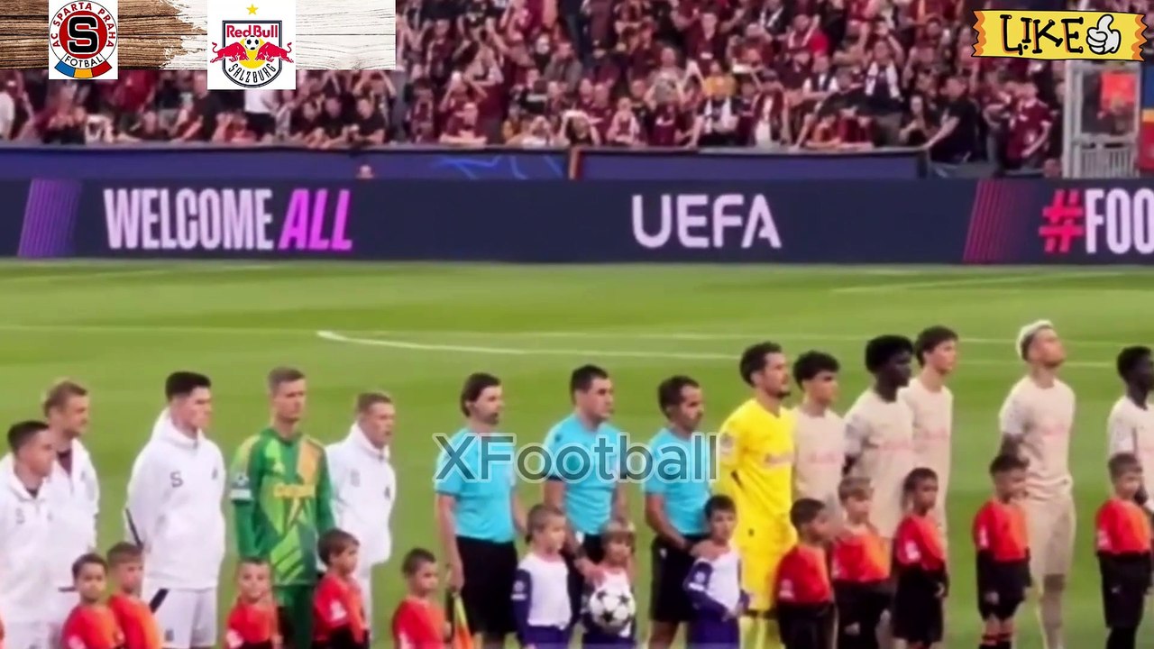 parta Praha vs RB Salzburg 3-0 Highlights⚪ UEFA Champions League 24/25