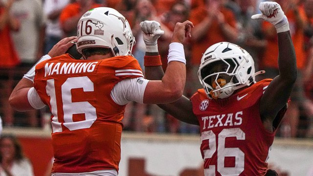 Texas Tops Georgia in AP Top 25 College Football Rankings