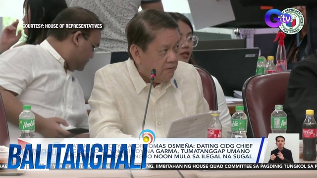 Dating Cebu City Mayor Tomas Osmeña - Dating CIDG Chief ng Davao City na si Royina Garma, tumatanggap umano ng P1 Milyon kada Linggo noon mula sa ilegal na sugal | Balitanghali