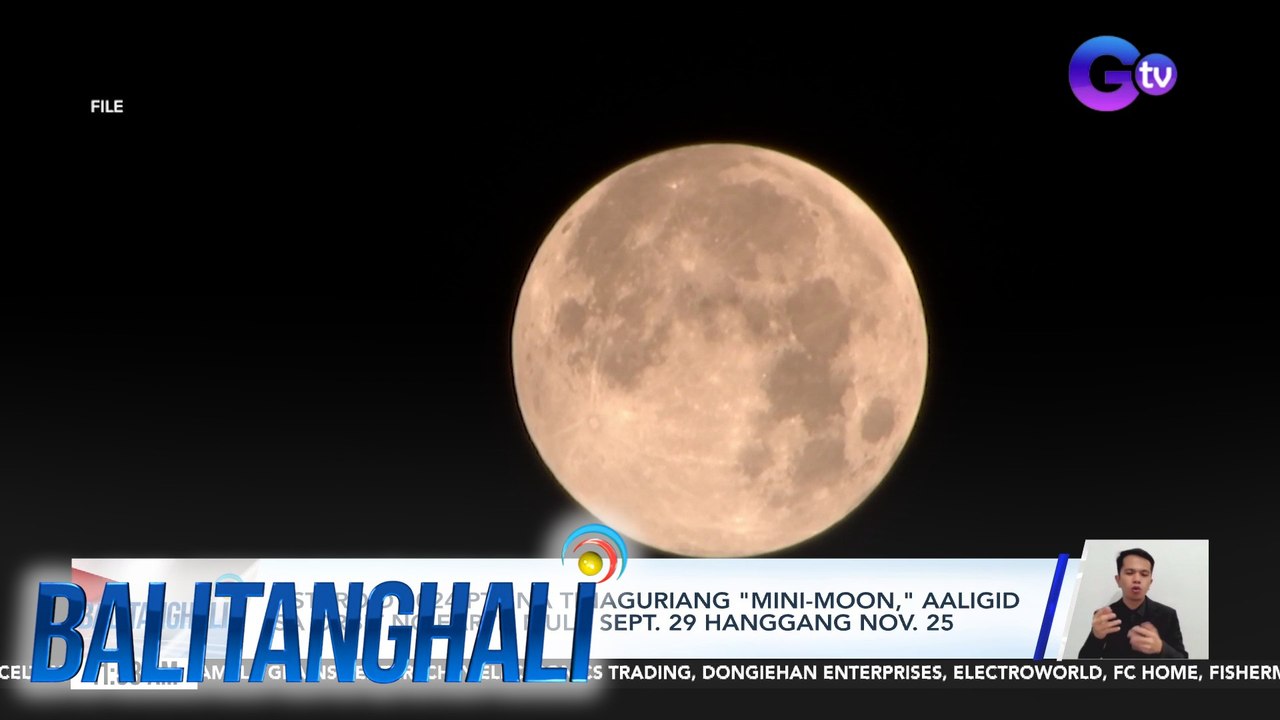 Asteroid 2024 PT5 na tinaguriang "minimoon," aaligid sa orbit ng Earth