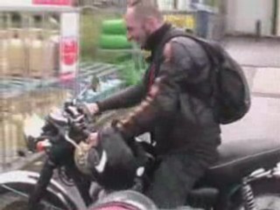 Côte d'opale en W650 kawasaki