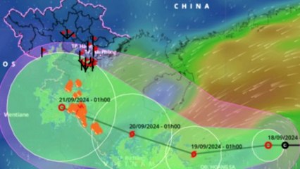 Bão số 4 suy yếu thành áp thấp nhiệt đới, nhưng gió vẫn giật cấp 10