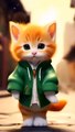 Cat dance cat cartoon beautifull dance /kidslearningpoint