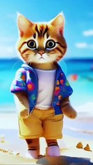 Cat dance beautifull cat cartoon dance for fun