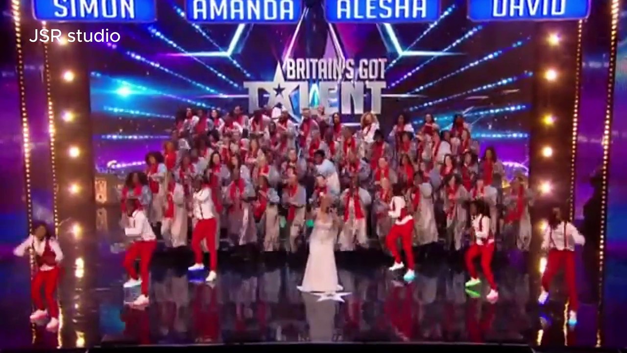 GOLDEN BUZZER !!! 100 voices of gospel audition Britain's Got Talent (BGT)