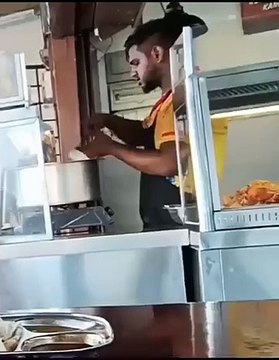 Such people are destroying the value of traditions. Watch what happens here in this video. This is a terrible incident, one person, one religion, one country is ours.