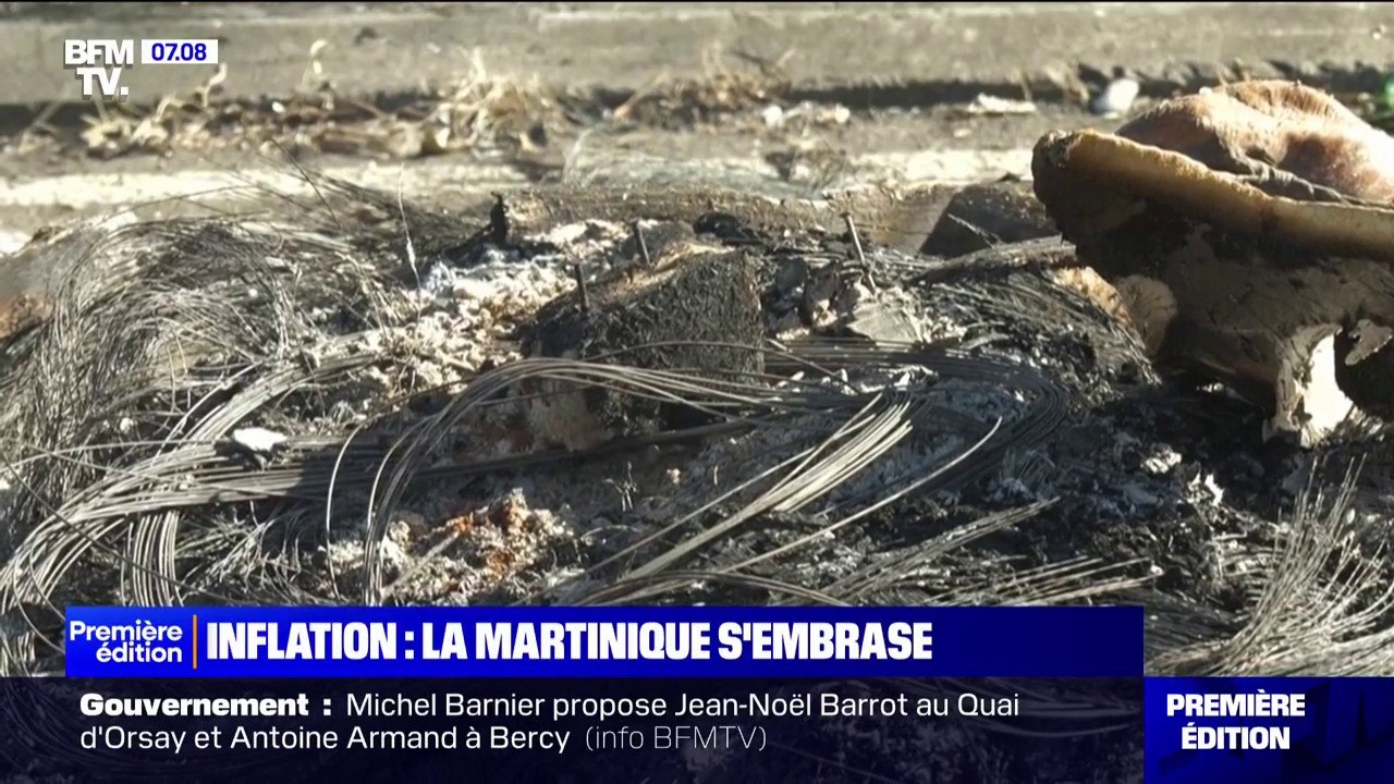 13€ un paquet de fromage râpé, 8€ une barquette de beurre, 21€ pour un poulet fermier... la Martinique continue de s'embraser contre la vie chère