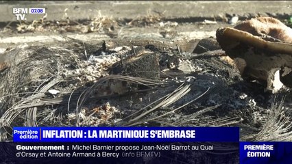 13€ un paquet de fromage râpé, 8€ une barquette de beurre, 21€ pour un poulet fermier... la Martinique continue de s'embraser contre la vie chère