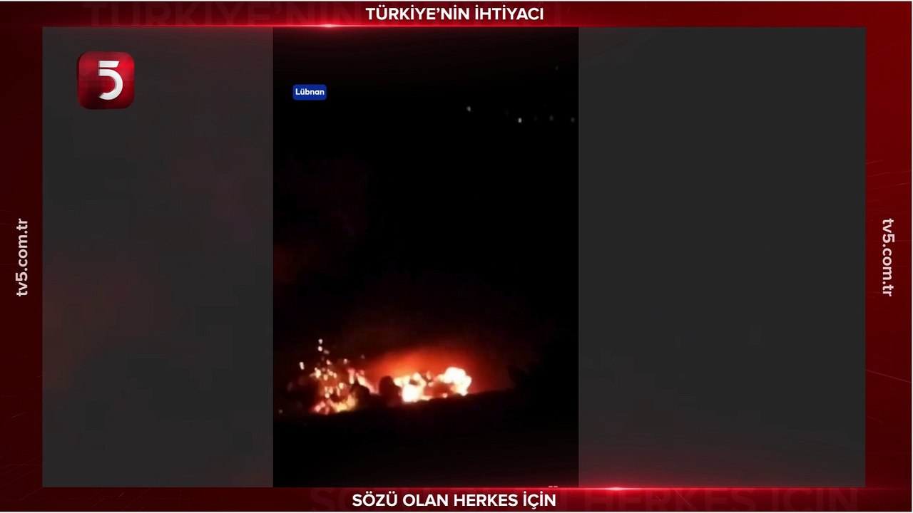 İşgalci İsrail ordusu, Lübnan’da çok sayıda noktaya hava saldırısı düzenledi