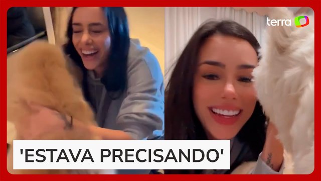 Bruna Biancardi surpreende familiares ao voltar ao Brasil com a filha Mavie