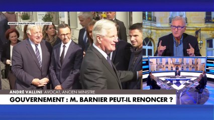 André Vallini, à propos d'un possible renoncement de Michel Barnier : «C'est tout à fait envisageable»