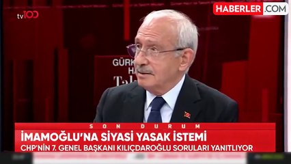 Kılıçdaroğlu'ndan 'İmamoğlu ceza alırsa nasıl tepki verirsiniz?' sorusuna dikkat çeken yanıt