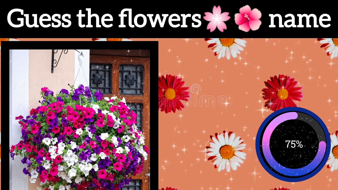 Guess the flower name