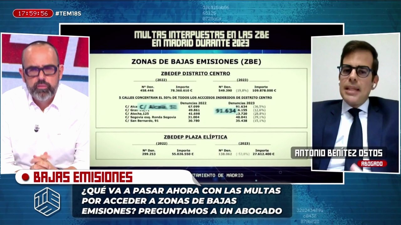 Cuatro entrevista a Antonio Benítez Ostos sobre medioambiente