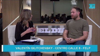 VALENTIN GILITCHENSKY, representante de la Asociación de Comerciantes de calle 8