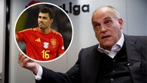 LaLiga president Tebas backs Rodri's strike proposal