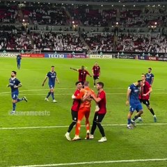 تصدي حارس الريان القطري لركلة جزاء ميتروفيتش | Al Rayyan goalkeeper saves Mitrovic's penalty kick