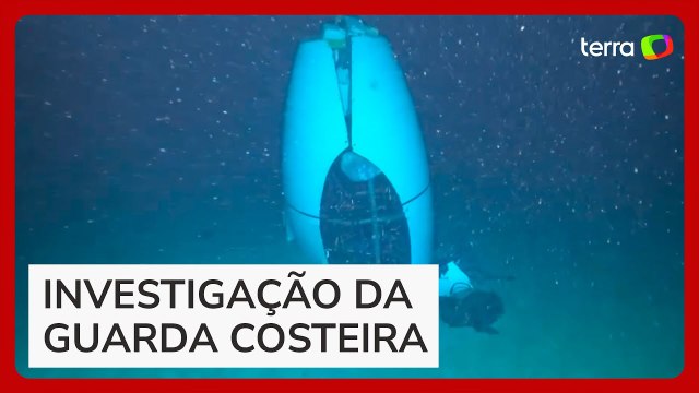 Imagens inéditas mostram submersível Titan no fundo do mar após implosão