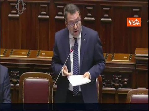 Open Arms, Salvini: Interrogazione in Aula surreale. Io colpevole di aver difeso Italia