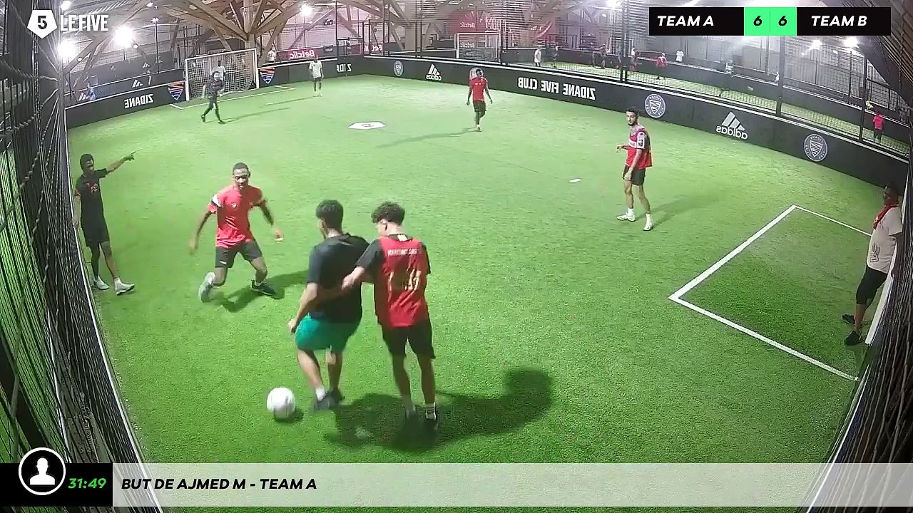 But de Ajmed M - Team A