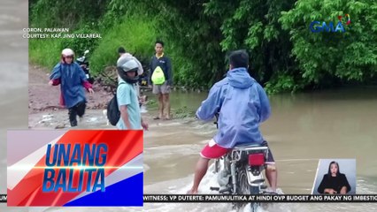 Ilog, umapaw dahil sa tuloy-tuloy na ulan | Unang Balita