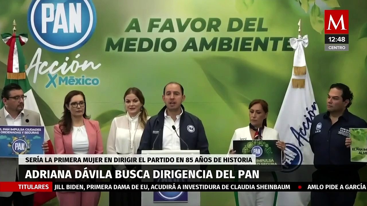 Adriana Dávila competirá con Jorge Romero por dirigencia del PAN: "el piso no está parejo", dice