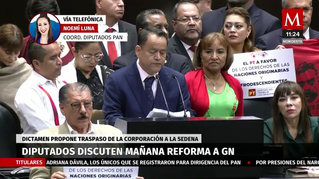 Diputados del PAN votarán en contra del traspaso de Guardia Nacional a Sedena: Es ineficiente