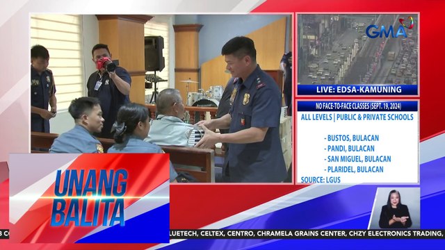 48,000 kopya ng New Testament bibles, ipinamahagi ng Philippine Bible Society sa PNP | Unang Balita