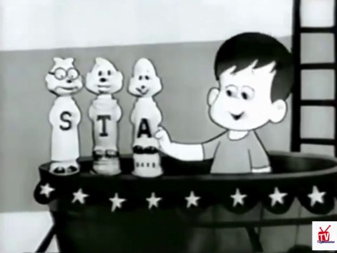 1960s Alvin the Chipmunk & his brothers Soaky toys TV commercial