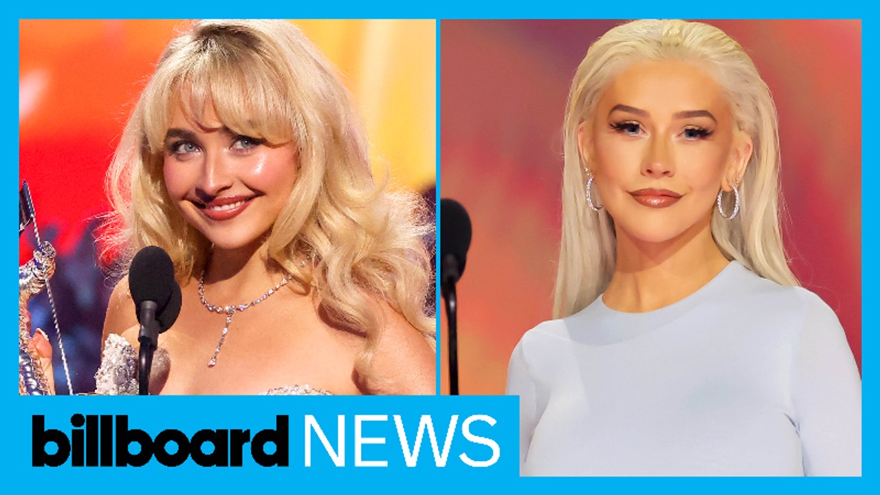 Christina Aguilera Claims Sabrina Carpenter As Favorite “Child” | Billboard News