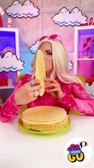 Cuisine délicieuse de GROSSES Gaufres 