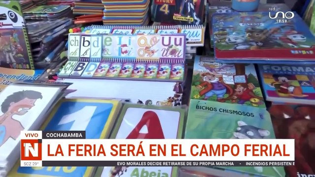 La Feria Internacional del Libro de Cochabamba 2024 tendrá más de 200 expositores