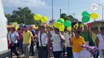 Fervor y devoción se desborda en Acayucan por visita de las reliquias de San Judas Tadeo