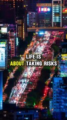 Dare to Take Risks & Live Without Regrets ✨ #GrowthMindset