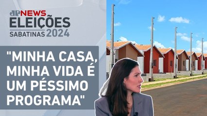 Marina Helena defende regularização fundiária e promete "invasão zero" em seu governo | SABATINA JP