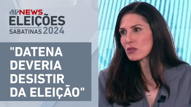 Marina Helena critica Boulos: “Não é paz e amor” | SABATINA JP