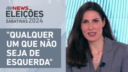 Se não vencer, quem Marina Helena apoia no 2º turno? Candidata responde | SABATINA JP