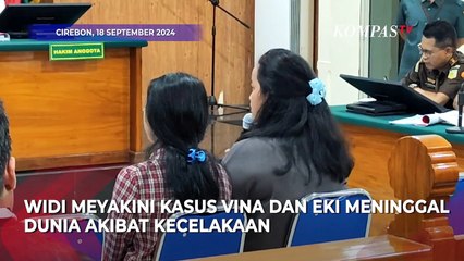Harapan Widi usai Jadi Saksi di Sidang PK Terpidana Kasus Vina