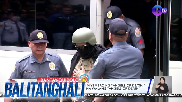 PNP - May armas ang ilang miyembro ng Angels of Death; kampo ni Quiboloy, iginiit na walang Angels of Death sa KOJC | Balitanghali