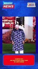 CELEBRITIES VISITS CHIEF MINISTER EKNATH SHINDE'S HOUSE FOR  GANPATI DARSHAN 4