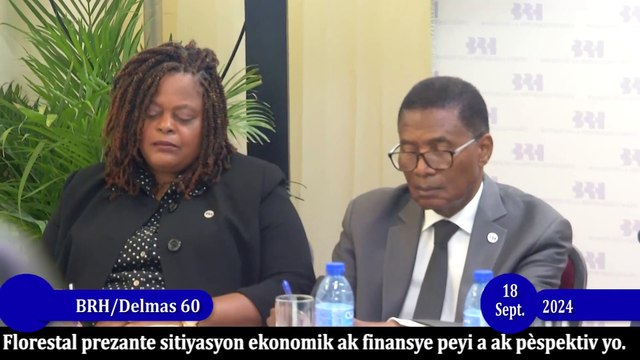 Bati Ayiti.- BRH ak Ministè Ekonomi prezante sitiyasyon ekonomik ak finansye peyi. ( 3Part)