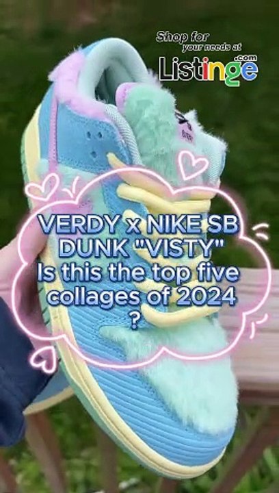 VERDY x NIKE SB DUNK "VISTY" Is this the top five collages of 2024?