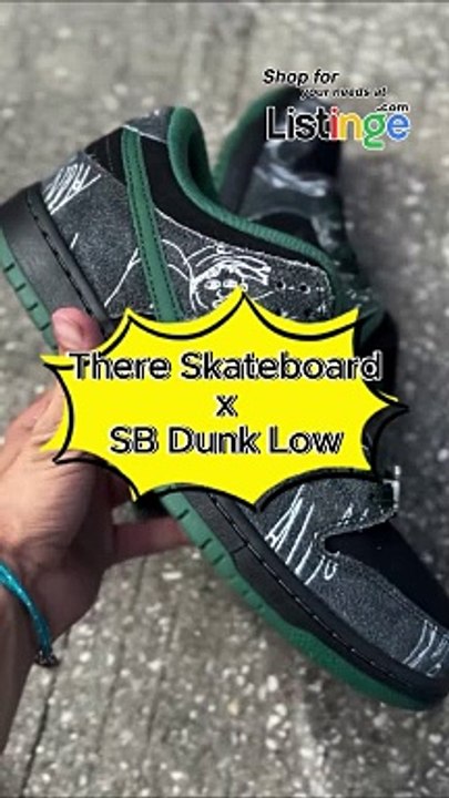 Revealed! The Secret Behind There Skateboard x SB Dunk Low that You Must Have!