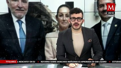 Yunes Márquez se reunió con Claudia Sheinbaum; "está convencido de la reforma judicial"