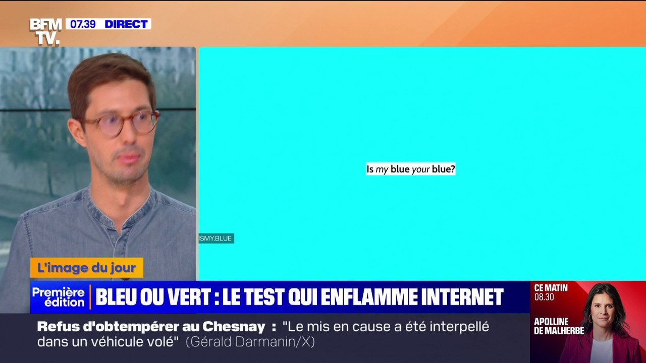 Bleu ou vert ? Ce nouveau test enflamme les réseaux sociaux