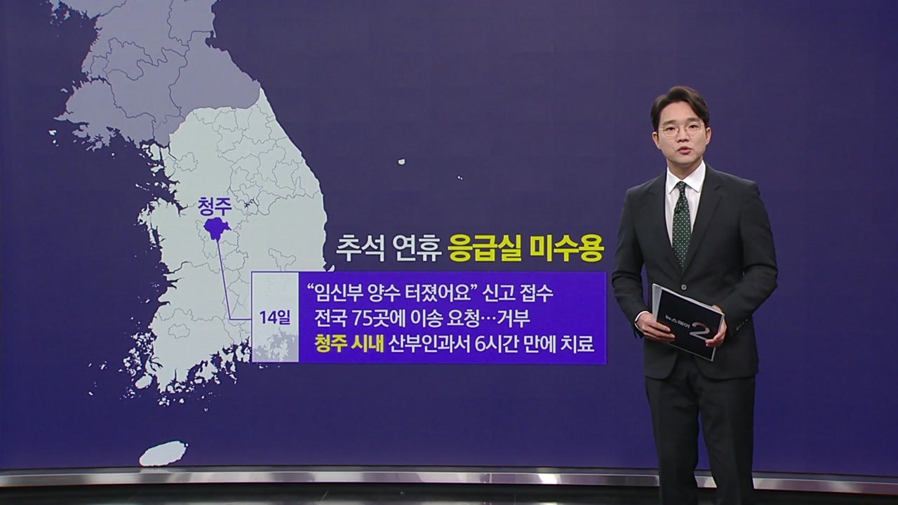 "임신부 양수 터졌어요" 연휴에도 이어진 '응급실 뺑뺑이' [앵커리포트] / YTN