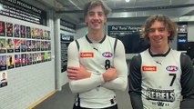 Rebels' Jonty Faull and Ollie Hannaford speak with The Courier ahead of 2024 Coates Talent League grand final.